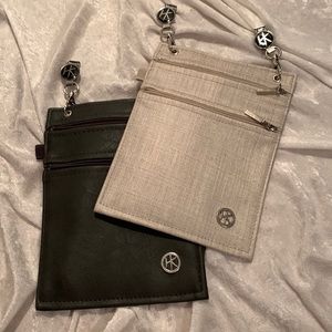 Hip Klip, two, gray and tan, $40 for both, NWT
